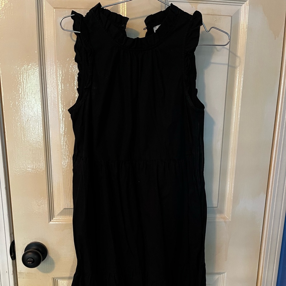J crew cotton dress with pockets